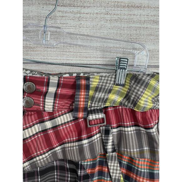 CAPP3L 15Kmm Plaid Multi Print Cargo Snow Pants Mens Medium Multicolor - Picture 6 of 15